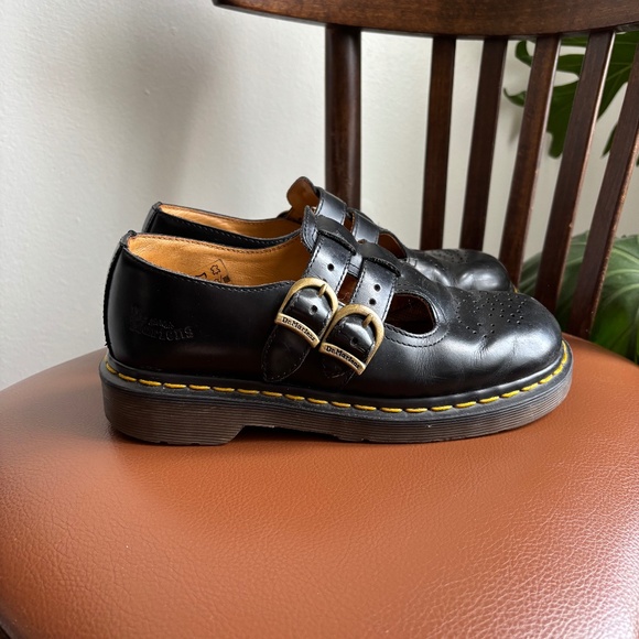 DR.MARTENS - SMOOTH LEATHER MARY JANE SHOES - Picture 1 of 4